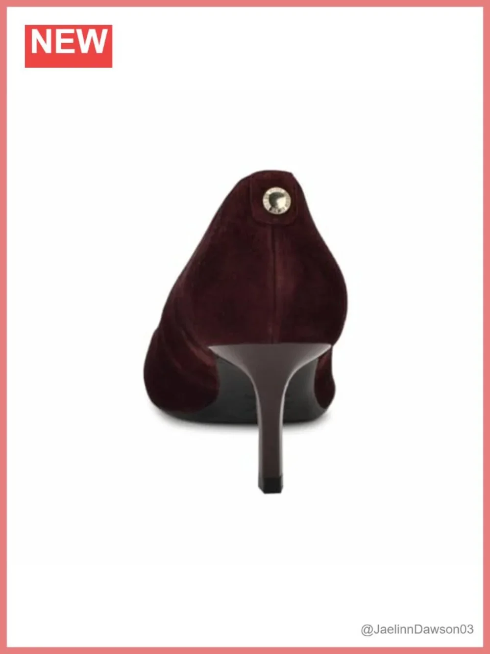 Nine West Kuna 9x9 Pointy Toe Pump, Kitten Heel Suede Slip On